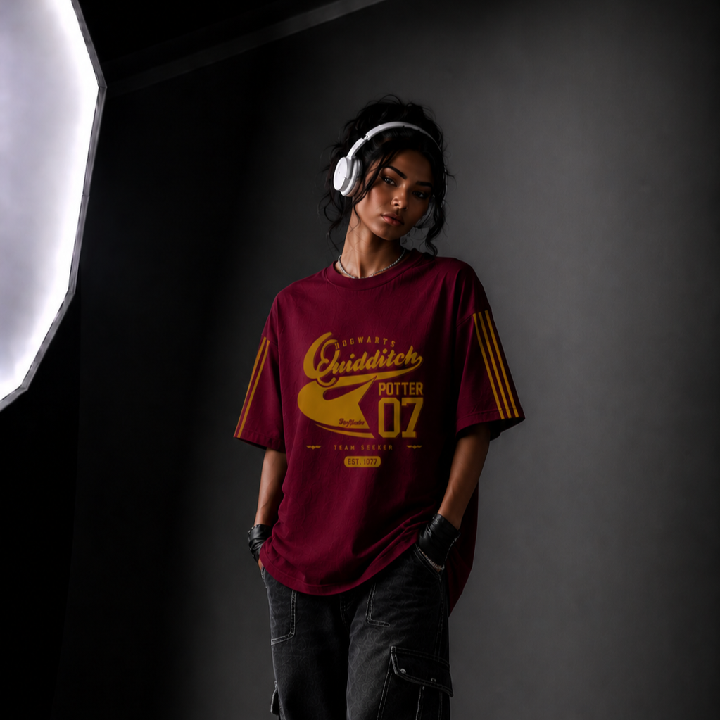 Quidditch Oversized Tee