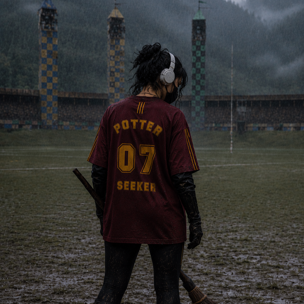 Quidditch Oversized Tee