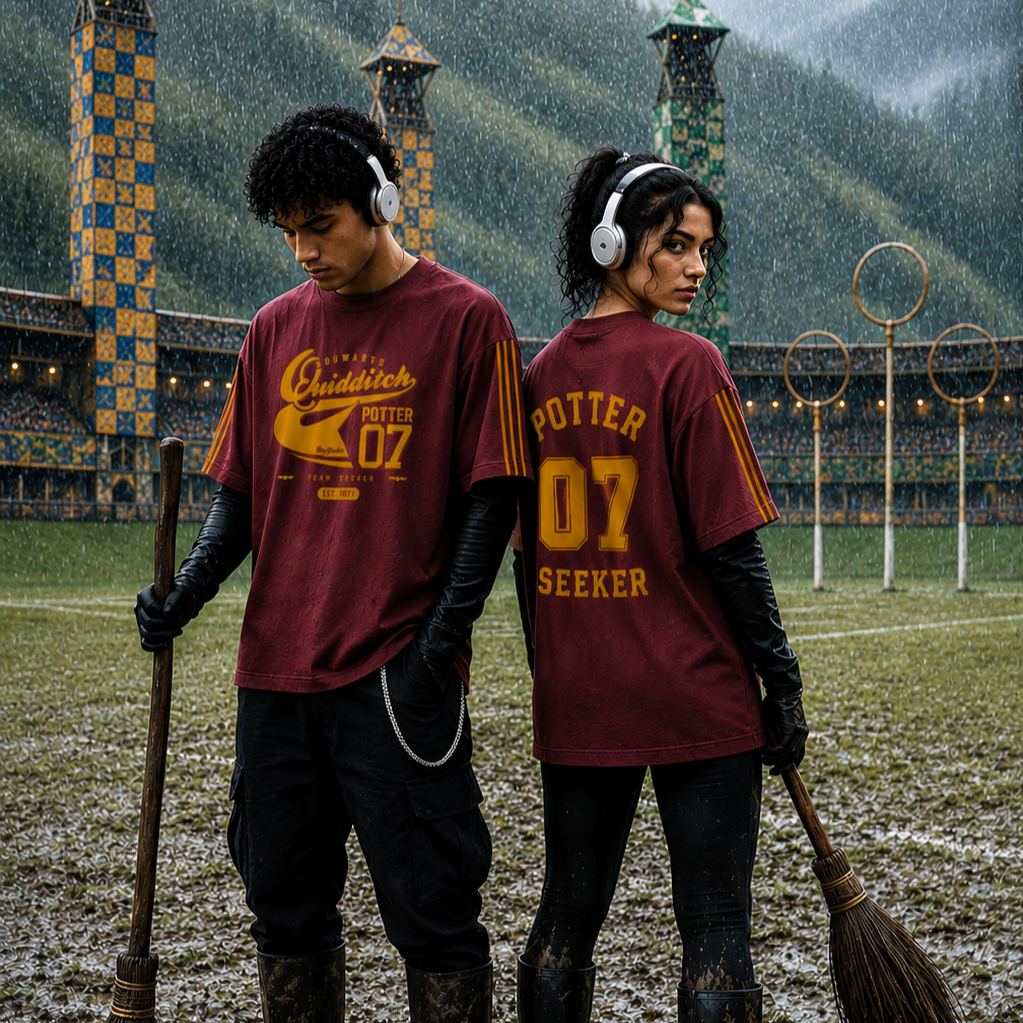 Quidditch Oversized Tee