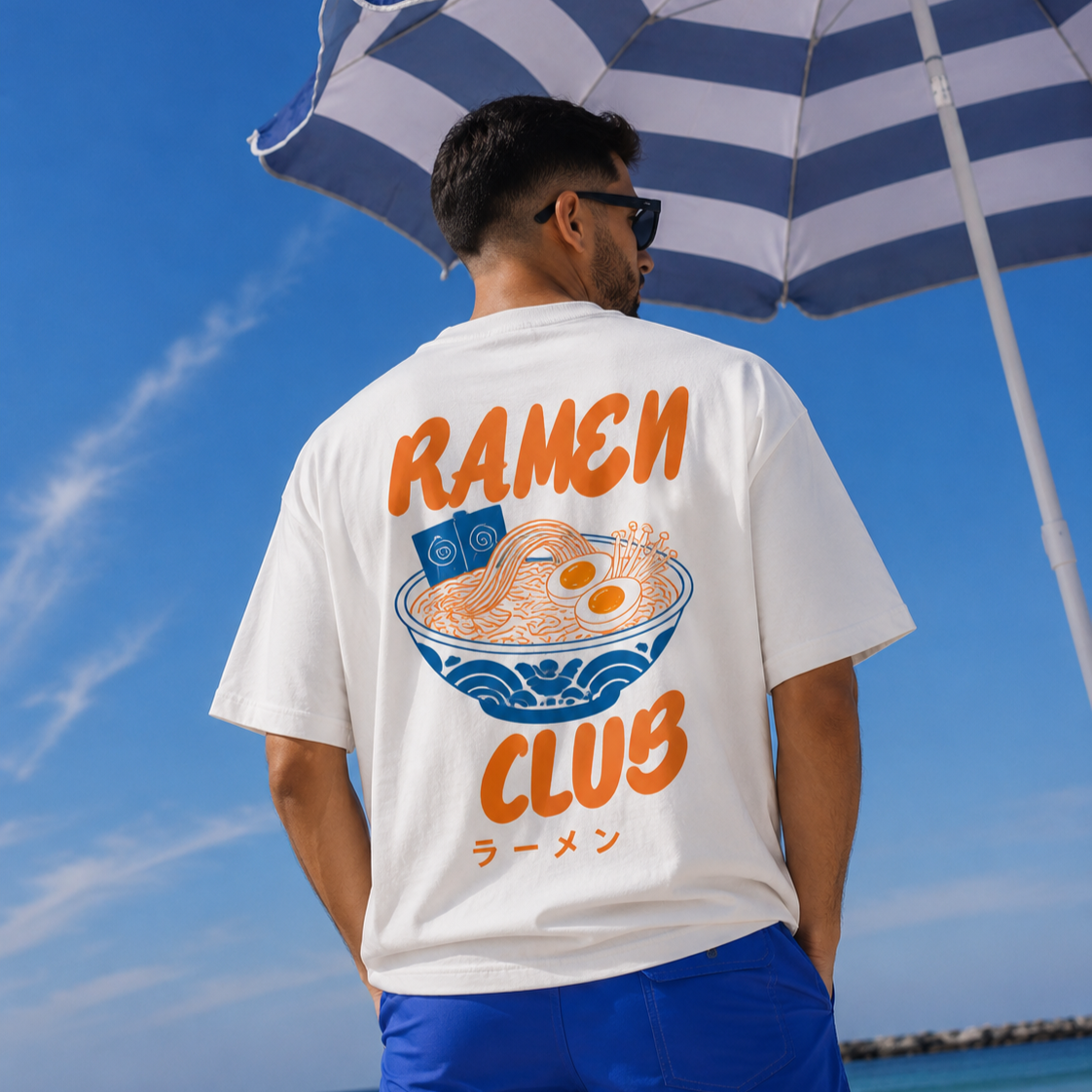 Ramen Club Oversized Tee.