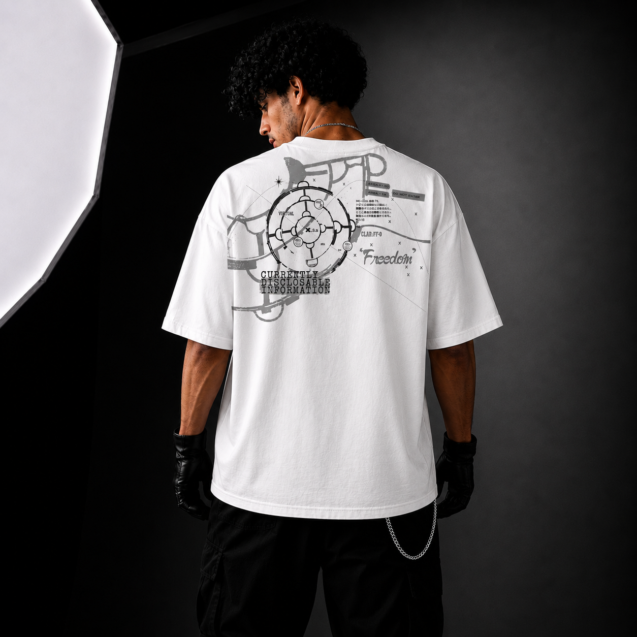 Shiganshina District TEE (WHITE)