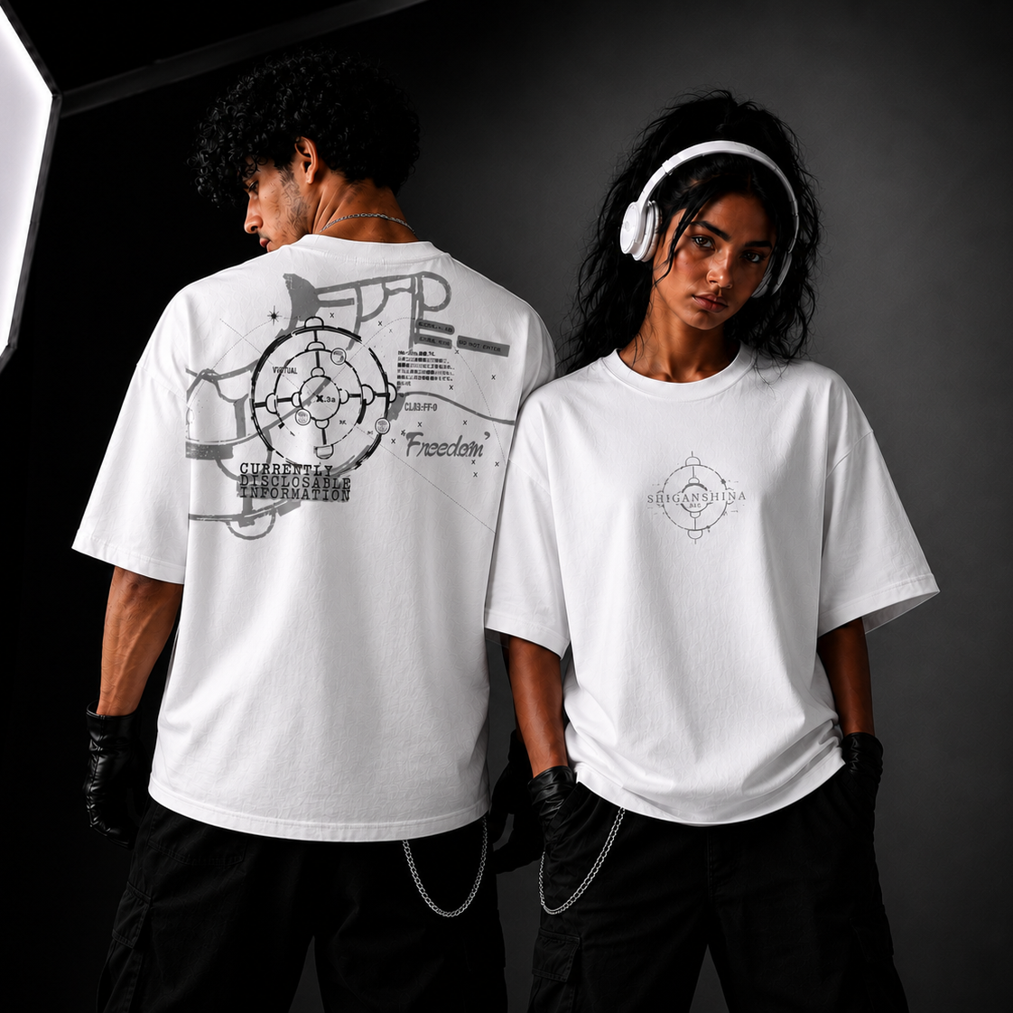 Shiganshina District TEE (WHITE)